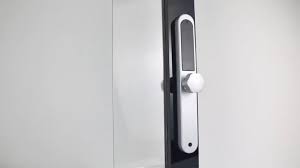 Slim Smart Lock For Sliding Glass Door