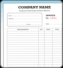 Company Invoice And Receipts