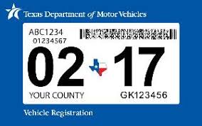 Registration Fees Penalties And Tax Rates Texas