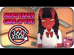 Meru Takes Care Of You~ [360º VR ASMR] | Meru The Succubus 360 VR - YouTube