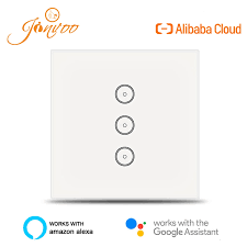 Jinvoo Smart Zigbee Switch Smart Touch Light Switch Eu Alexa Google Home App Control Remote Control Switch Switches Aliexpress