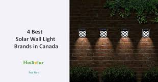 4 Best Solar Wall Light Brands In Canada