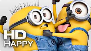 Find images of happy cartoon. Happy Pharrell Williams Feat Minions Youtube