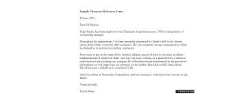 Sample Personal Reference Letter For Employment Soulective Co