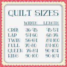 Charts Quilt Size Chart From Sassy Quilter Go To Her Site