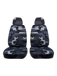 Camouflage Car Seat Covers W 4 2 Front