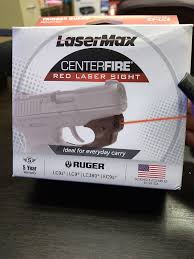 lasermax centerfire red laser sight