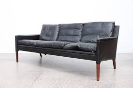 leather sofa by kurt ostervig the