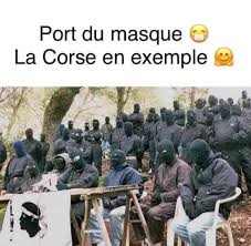 Corsica ile Magique - #humour #autoderision Le port du masque , un savoir  faire ancestral en corse ! 
	</div><div id=