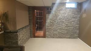 Custom Interior Stone Wall Design In