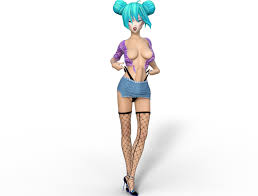 STL file VERY SEXY ANIME GIRL FUTA・3D printer model to download・Cults