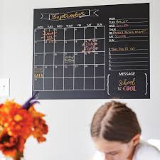 Reusable Wall Chalk Board Calendar