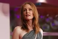 Julianne Moore Dazzles in Silver One Shoulder Gown During Venice ...