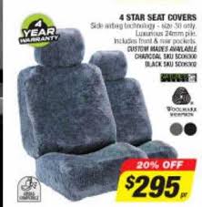 4 Star Seat Covers Offer At Autobarn