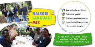 Nairobi Language Mix - 20 Apr 2024