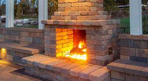 Semplice Outdoor Fireplace Kit Rcp