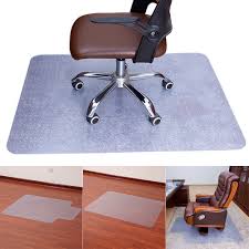 non slip pvc chair floor mat clear home