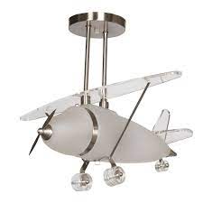 Close to ceiling light fixture type. Hampton Bay 19 5 Inch 3 Light 100w Satin Nickel Airplane Pendant With Frosted Glass And Cl The Home Depot Canada