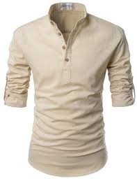 Ibiza Roll Up Linen Shirt 100 Cotton Handwash Or Dry Clean