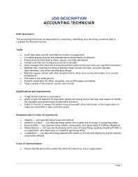 Try these our job letterhead guidelines. Accounting Technician Job Description Template By Business In A Box