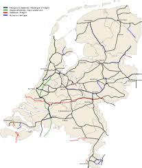 Mapa del país países bajos. Ferrocarril En Los Paises Bajos Wikipedia La Enciclopedia Libre