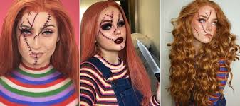 10 redhead halloween makeup looks to