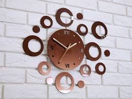 Wall Clock Copper Clock Gift