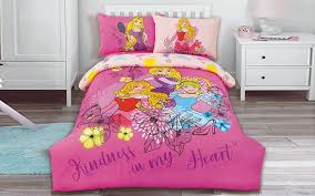 Disney Kids Comforter Set 3 Pcs Pink