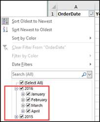 How To Prevent Grouped Dates In Excel Contextures Blog
