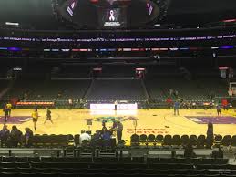 Staples Center Section 111 Clippers Lakers Rateyourseats Com