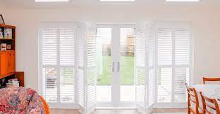 Your Patio Doors With Shutters And Blinds