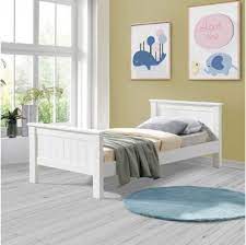 Tweedle White Wood Toddler Bed