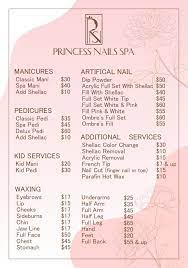 services princess nails