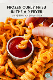 air fryer frozen curly fries the live