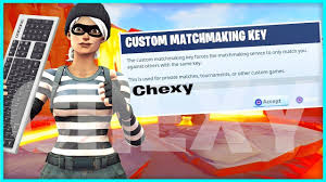 The event is set to take place at the agency on the central island of the game's map. Apply Custom Matchmaking Key Fortnite