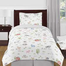 Farm Animals Collection Twin Bedding