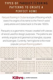 types of parquet flooring patterns to