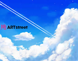 Develop your photo so that the buildings are well textured and the sky is very bright. Official Drawing Lessons On Art Street Vol 20 How To Draw Sky And Clouds Art Street Social Networking Site For Posting Illustrations And Manga