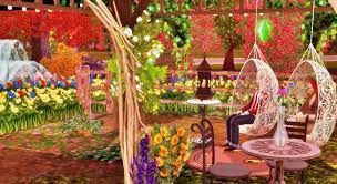 Sims 3 Bohemian Garden Set