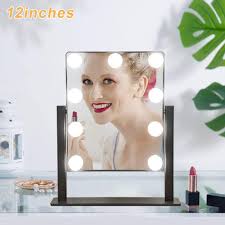 hollywood lighted vanity makeup mirror