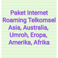 Untuk mengaktifkan paket roaming sendiri cukup mudah, hanya perlu memasukkan halaman roaming di aplikasi my telkomsel dan pilih 1. Harga Paket Telkomsel Data Terbaik Pulsa Voucher Juli 2021 Shopee Indonesia