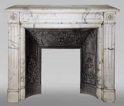 Antique Louis Xvi Style Fireplace With