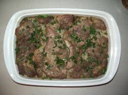 baked pork steaks and rice recipe