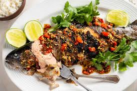 thai whole fish recipe with coriander