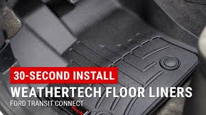 installing weathertech floor liners in