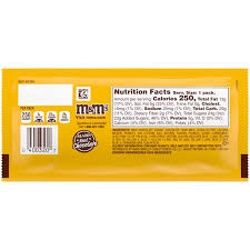 m m s peanut milk chocolate candy full