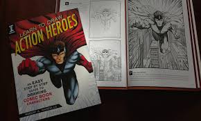 get a copy learn to draw action heroes