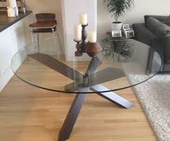 glass top round dinner table 60 inch