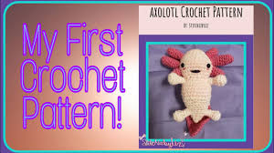 When i first saw a picture of one i couldn't believe it was real. Axolotl Crochet Pattern Youtube