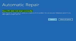Fix Your Pc Did Not Start Correctly Message In Windows 10
